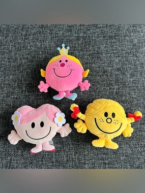 NWOT Little Miss Pillow Plush 3-Pack